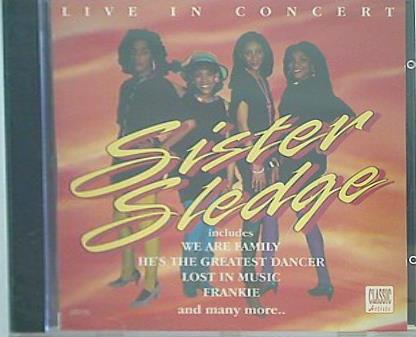 Live in concert Sister Sledge