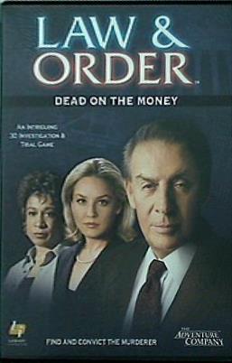 Law ＆ Order: Dead on the Money  PC  by Mindscape Unknown