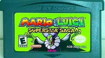 マリオ＆ルイージRPG GBA Mario ＆ Luigi Superstar Saga  輸入版 