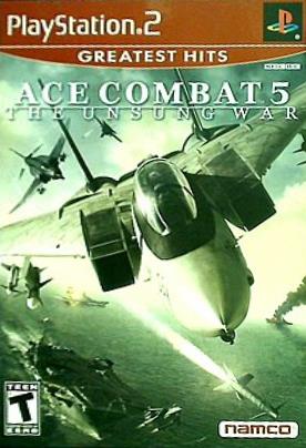 ゲーム海外版 エースコンバット5 ジ・アンサング・ウォー PS2 Ace 