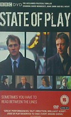 ステート・オブ・プレイ 陰謀の構図 State Of Play : Complete BBC Series 1 2003 DVD John Simm