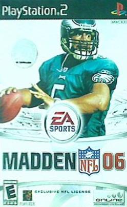 マッデンNFL 2006 PS2 Madden NFL 2006 PlayStation 2 