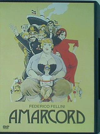 フェリーニのアマルコルド Amarcord 1973 NON-USA FORMAT PAL Reg.2