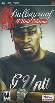 フィフティー・セント バレットプルーフ PSP 50 Cent Bulletproof: G Unit Edition Sony PSP 