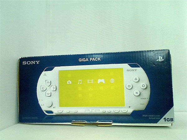 ソニー　PSP1000 ホワイト　ギガパック　プレイステーションポータブル 楽天市場】PSP-1000 プレイステーション・ポータブル 本体 すぐ