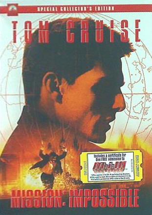 ミッション インポッシブル コレクターズ エディション Mission: Impossible  Special Collector's Edition Tom Cruise