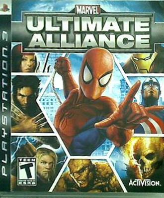 ゲーム海外版 マーベル アルティメットアライアンス PS3 Marvel
