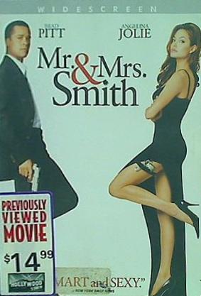 Mr.＆Mrs.スミス Mr. ＆ Mrs. Smith  Rental Ready   DVD   2005   Region 1   US Import   NTSC 