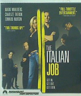 THE Italian Job Blu-ray 2006