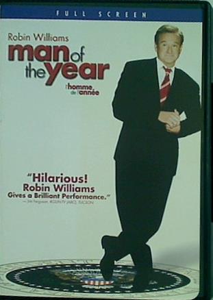 ロビン・ウィリアムズのもしも私が大統領だったら レンタル落ち Man of the Year  Full Screen Edition Robin Williams