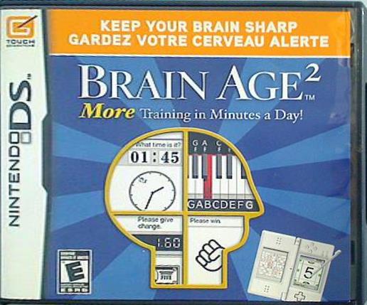 もっと脳を鍛える大人のDSトレーニング DS Brain Age 2: More Training in Minutes a Day！ 