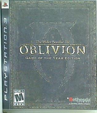 PS3 Elder Scrolls IV: Oblivion: Game of the Year Edition 輸入版 