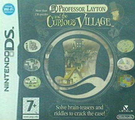 レイトン教授 DS Professor Layton and the Curious Village-Nla 