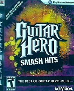 ギターヒーロース マッシュヒット PS3 Guitar Hero Smash Hits Playstation 3 