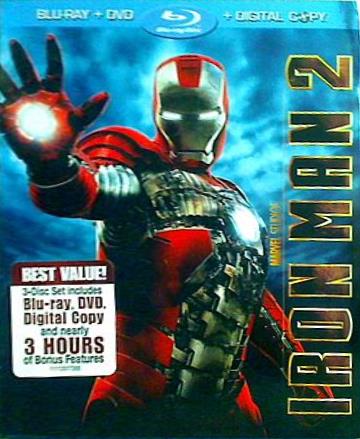 アイアンマン2 Iron Man 2  Three-Disc Blu-ray/DVD ＋ Digital Copy Robert Downey Jr.