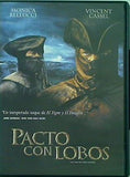 ジェヴォーダンの獣 Le pacte des loups  Pacto con lobos  aka Brotherhood of the Wolf  NTSC/Region 1＆4 dvd. Import Latin America   Spanish subtitles 