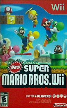 ニュースーパーマリオブラザーズ WII New Super Mario Bros. Wii Nintendo of America