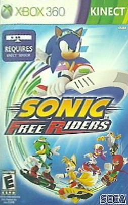 ソニック フリーライダーズ XB360 Sonic Free Riders Xbox 360 Sega of America Inc
