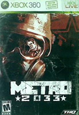 メトロ2033 XB360 Metro 2033 Xbox 360 
