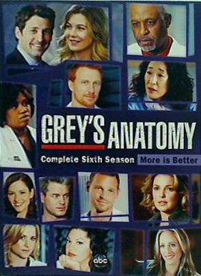 グレイズ・アナトミー 恋の解剖学 シーズン 6 Grey's Anatomy: The Complete Sixth Season Ellen Pompeo