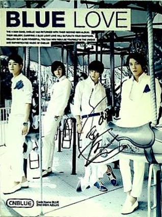 DVD CNBLUE 2nd Mini Album Bluelove Korean Edition CNBLUE – AOBADO