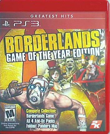 ボーダーランズ PS3 Borderlands: Game of the Year Edition Playstation 3 Take 2 Interactive