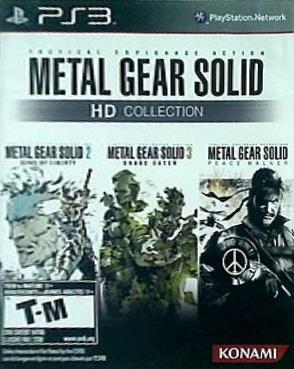 メタルギア ソリッド HD エディション PS3 Metal Gear Solid HD Collection Konami of America