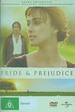プライドと偏見 Pride and Prejudice  Region 4 
