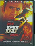 60セカンズ Gone in 60 Seconds  2000 DVD  Nicolas Cage  Angelina Jolie  Giovanni Ribisi  T.J. Cross  William Lee Scott 
