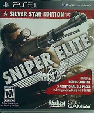 スナイパーエリートV2 PS3 Sniper Elite V2: Silver Star Edition Playstation 3 505 Games
