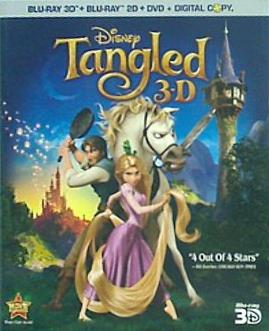 塔の上のラプンツェル Tangled Four-Disc Combo: Blu-ray 3D Blu
