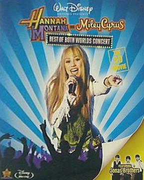 ハンナ・モンタナ Hannah Montana/Miley Cyrus: Best Of Both Worlds Concert  Buena Vista Blu-ray 