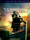 タイタニック 3D 2D ブルーレイ Titanic Blu-ray 3D SteelBook  4 Disc Combo Blu-ray3D Blu-ray  Import Leonardo DiCaprio