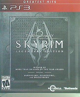 スカイリム エルダー・スクロールズV PS3 The Elder Scrolls V: Skyrim Legendary Edition Playstation 3 Bethesda Softworks Inc