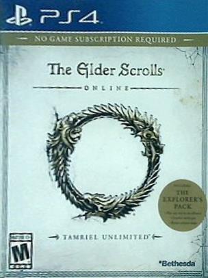エルダー・スクロールズ・オンライン タムリエル・アンリミテッド PS4 The Elder Scrolls Online: Tamriel Unlimited PlayStation 4 Bethesda Softworks Inc