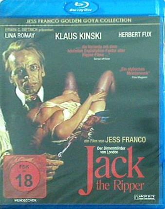 切り裂きジャック Jack The Ripper  1976    Blu-Ray  Reg.A/B/C Import Germany  Klaus Kinski