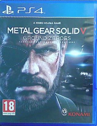 メタルギアソリッドV グラウンド・ゼロズ PS4 Metal Gear Solid V Ground Zeroes 