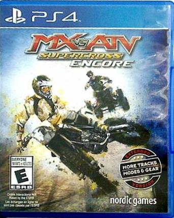 MX vs ATV PS4 MX vs. ATV: Supercross Encore Edition PlayStation 4 Nordic Games Na Inc