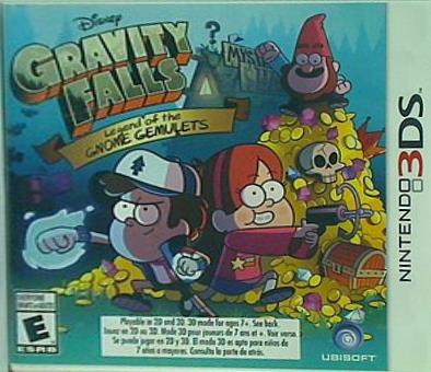 グラビティフォールズ 3DS Gravity Falls: Legend of the Gnome Gemulets Nintendo 3DS Standard Edition UbiSoft