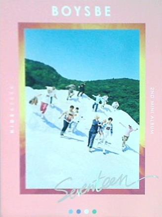2ndミニアルバム BOYS BE  Hide Version   韓国盤 Seventeen