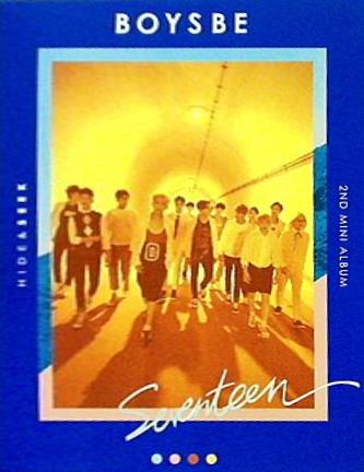 2ndミニアルバム BOYS BE  Seek Version   韓国盤 Seventeen