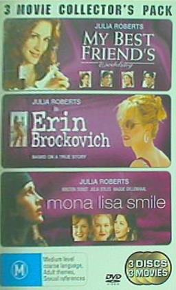 エリン・ブロコビッチ Erin Brockovich My Best Friend's Wedding ...   3 Discs   NON-USA Format   PAL   Region 4 Import Australia Julia Styles