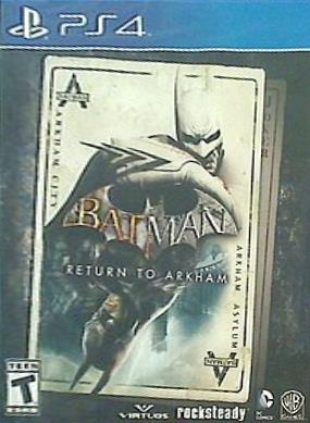 バットマン アーカム・ナイト PS4 Batman: Return to Arkham PlayStation 4 Standard Edition Whv Games