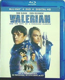 ヴァレリアン 千の惑星の救世主 Valerian and the City of A Thousand Planets  DVD ＋ Bluray   Blu-ray Dane DeHaan