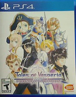 テイルズ オブ ヴェスペリア PS4 Tales of Vesperia Definitive Edition PlayStation 4 Bandai Namco Games Amer