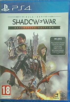 ミドル・アース シャドウ・オブ・ウォー ディフィニティブ・エディション PS4 Middle Earth: Shadow of War Definitive Edition  PS4 