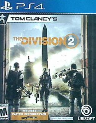 ディビジョン 2 PS4 Tom Clancy's The Division 2 PlayStation 4 Standard Edition Ubisoft