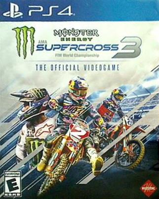 モンスターエナジー スーパークロス PS4 Monster Energy Supercross The Official Videogame 3 PlayStation 4 Square Enix LLC