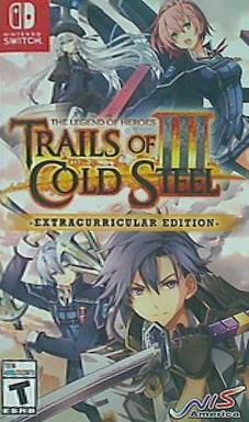 英雄伝説 閃の軌跡 3 SWITCH The Legend of Heroes: Trails of Cold Steel III Extracurricular Edition Nintendo Switch Koei Tecmo America Corpor