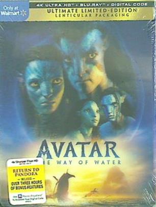 アバター：ウェイ・オブ・ウォーター  Avatar The Way of Water 4K Blu-ray ＋ Digital Lenticular Packaging Ultimate Limited Edition 